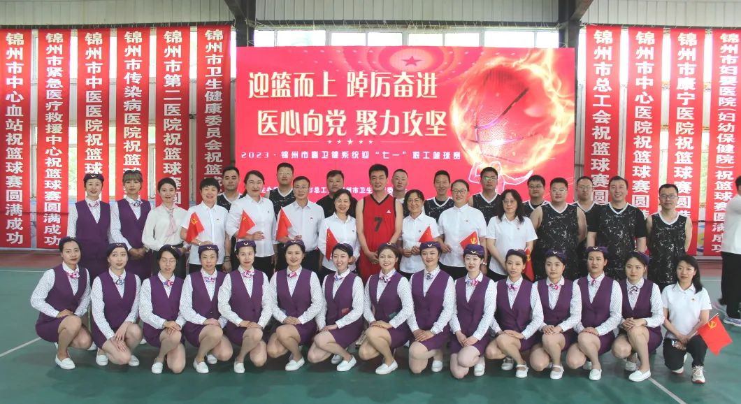 【职工风采】锦州市妇婴医院（妇幼保健院） 参加市直卫健系统职工篮球联谊赛