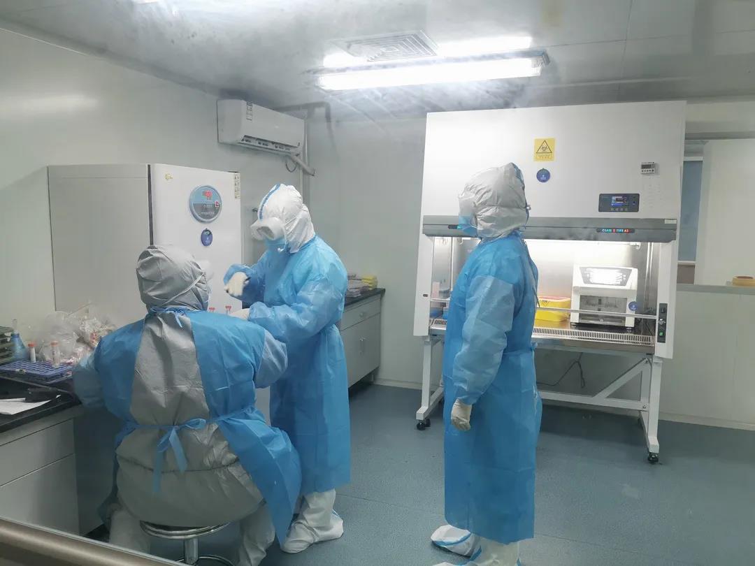 【抗“疫”有我】锦州市妇婴医院检验科支援市中心医院核酸检测工作