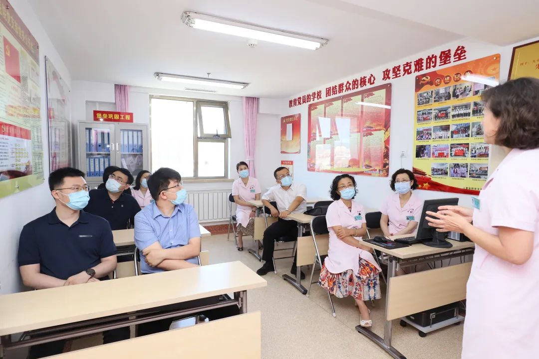 【党建风貌】省委组织部领导莅临锦州市妇婴医院 （妇幼保健院）调研指导