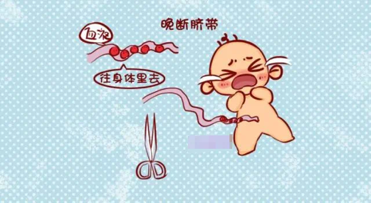 【健康科普】断脐晚一分，健康多一分